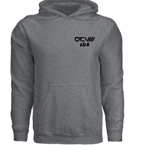 Performance Hoodie | Midweight Pullover | Grey | Fleece-Lined Interior | Athletic Fit | Street-Ready Layer
