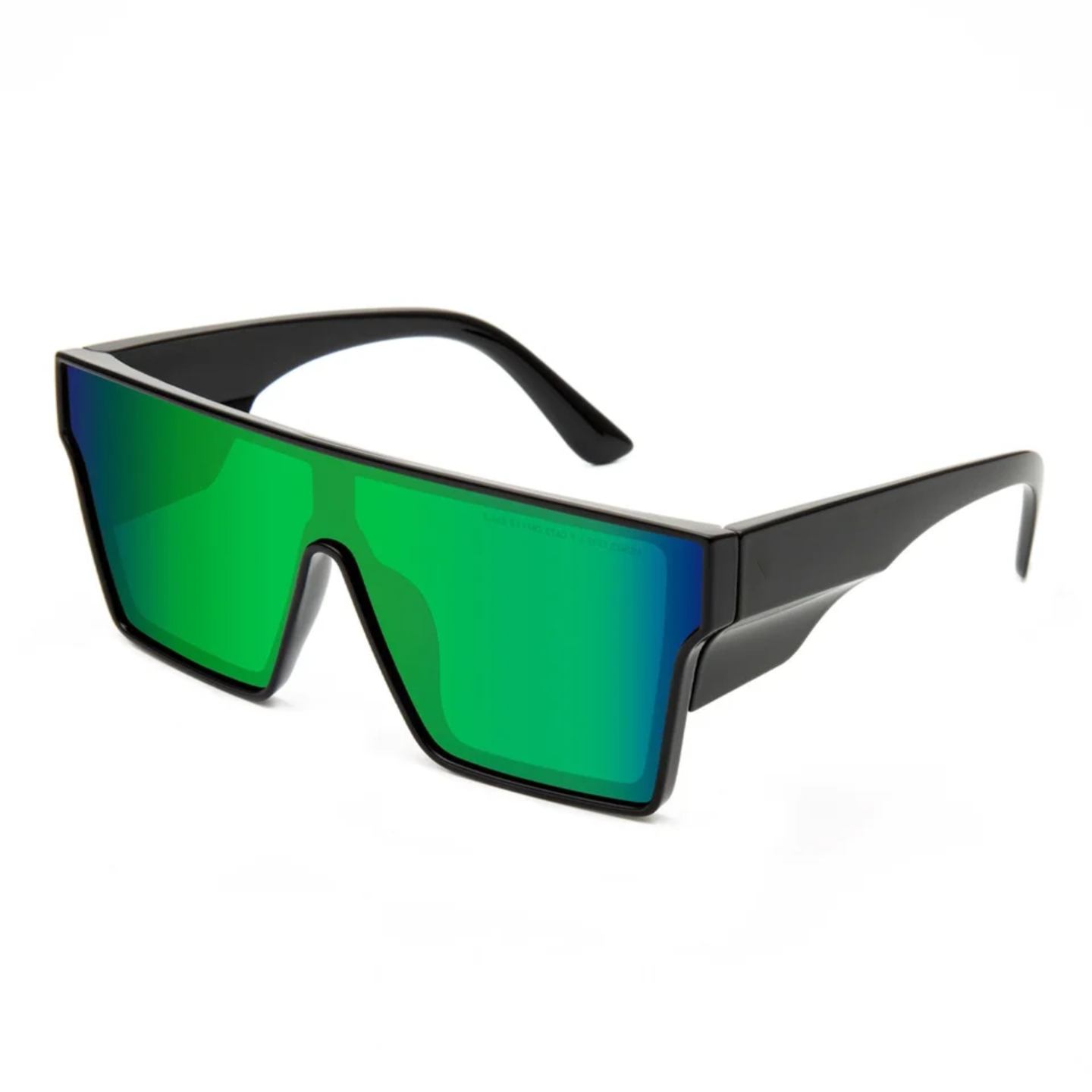 Wrap Around Glasses | ANSI/CSA Certified | Protective Eyewear | Green | Black | Eye Protection