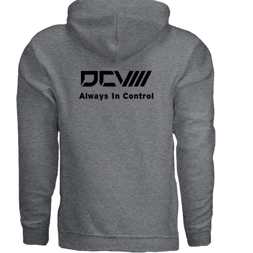Performance Hoodie | Midweight Pullover | Grey | Fleece-Lined Interior | Athletic Fit | Street-Ready Layer