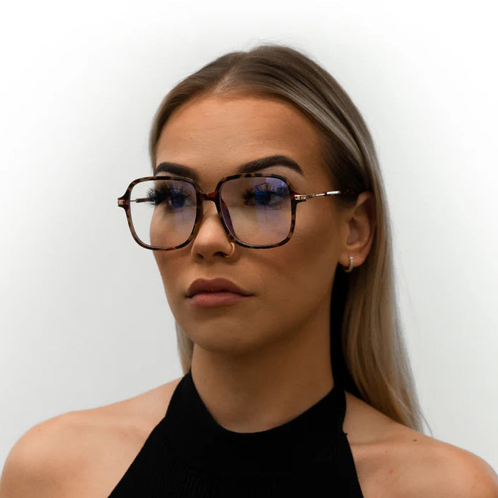 Blue Light Glasses | Anti-Glare | Brown | Screen Protection Eyewear